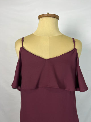 Petit Burgundy Dress
