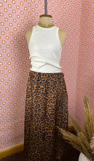 Leopard Skirt