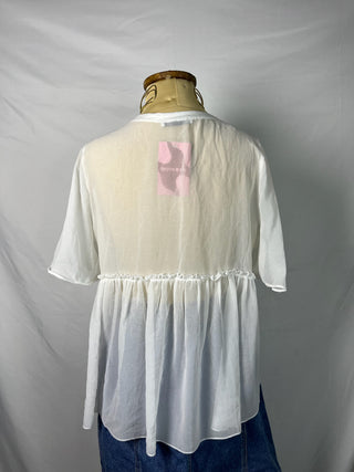 Sheer Panel Tee