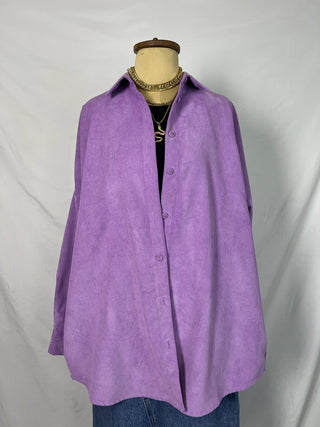 Lilac Slouch Shirt