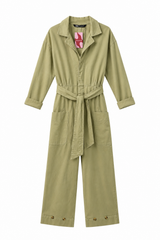 Utility Belted Jumpsuit
