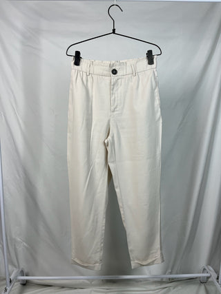 Essential Creamy Straight-Leg Pants