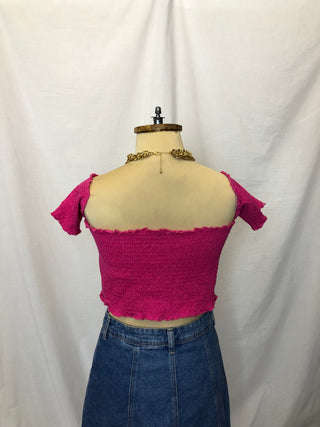 Smocked Off Shoulder