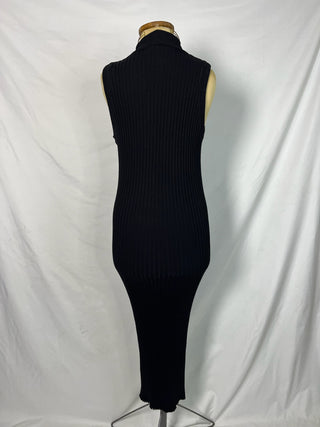 Sleek Ribbed Dress