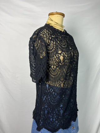 Lace Sheer Blouse