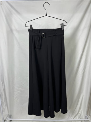 Belted Classic Flowy Pants