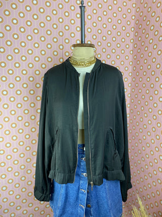 Bomber Satin Jacket