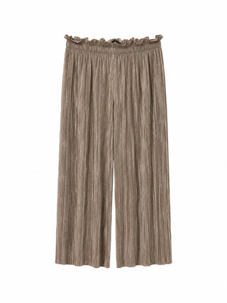 Crinkly Pleated Lounge Pants