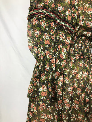Two-line Embroidery Dress