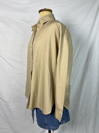 Desert Neutral Oversized Shirt
