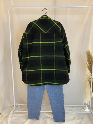 Checkered Wool Jacket