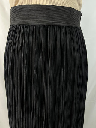 Pleated Midi Skirt