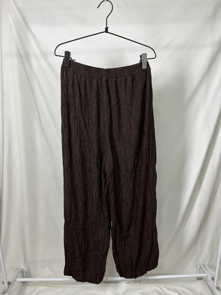 Chocolate Wide-Leg Pants