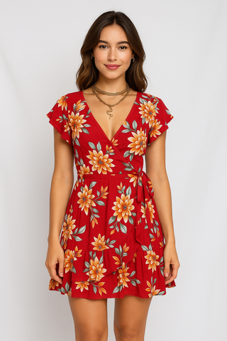 Breezy Ruffly Dress