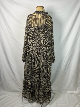 Zebra Maxi Dress