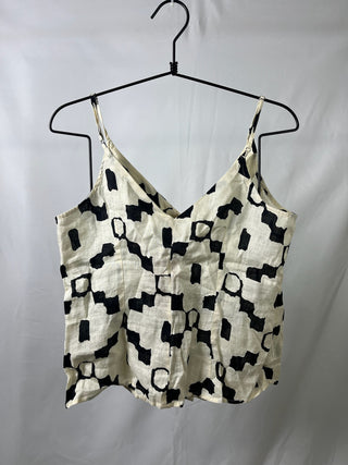 Abstract Print Cami Top