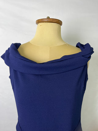 Main Character Navy Mini Dress