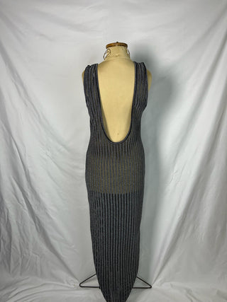 Low Back Mesh Dress