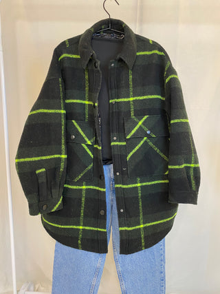Checkered Wool Jacket