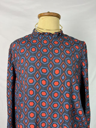 Retro Hexa Blouse