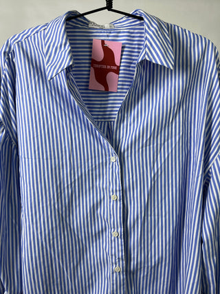 Balloon Sleeves Button-down