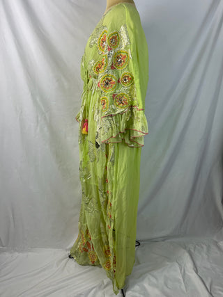 Embellished Bohemian Maxi Dress