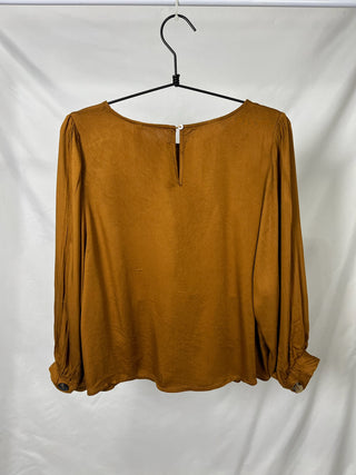 Satin-Cotton Blouse