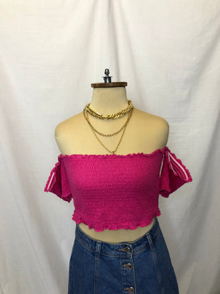 Smocked Off Shoulder