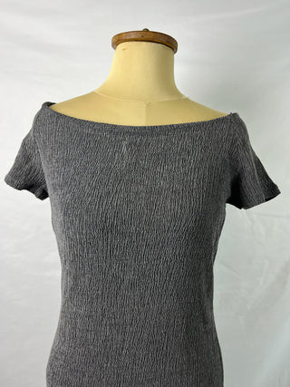 Wide-Neck Dress