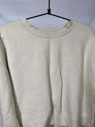 Oversized Cropped Crewneck