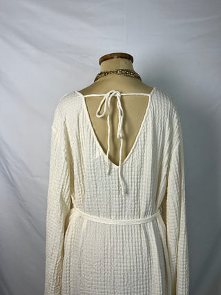 Creamy Textured Dress