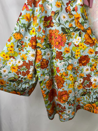 Vintage Floral Blouse