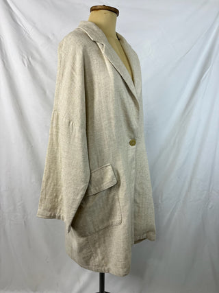 Textured Blazer Dress