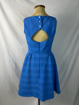 Textured Fit & Flare Dress