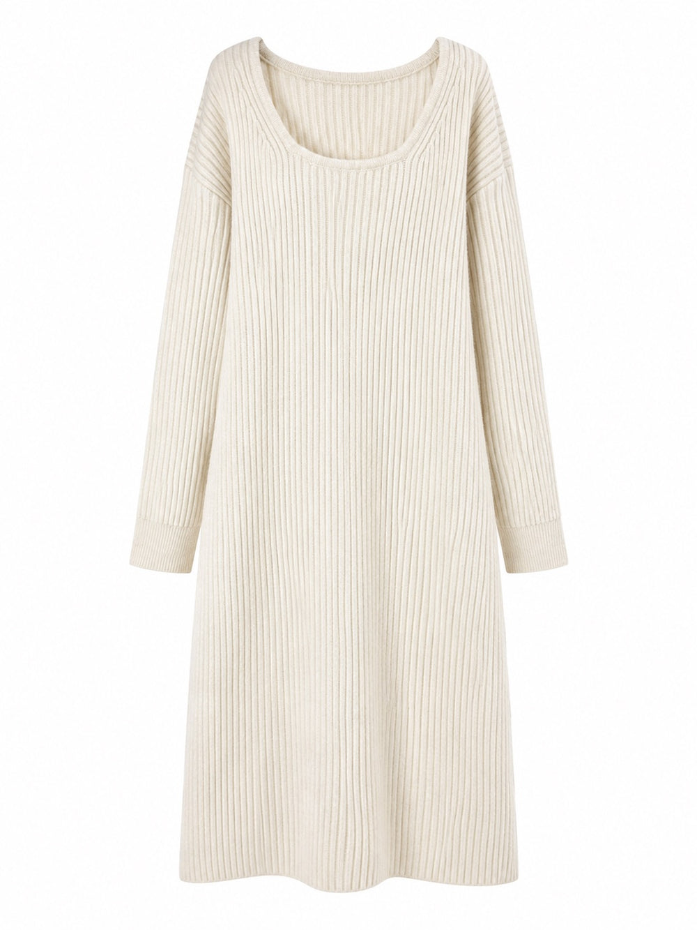 Round Knit Dress