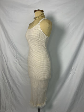 Feather Tailed Dress