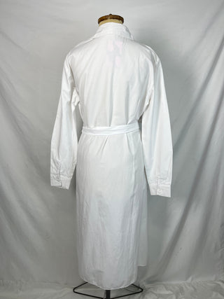 Maxi Belted Shirt Dress