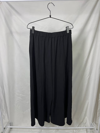 Pleats Flowy Wide-Leg Pants