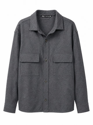 Charcoal Button-Down