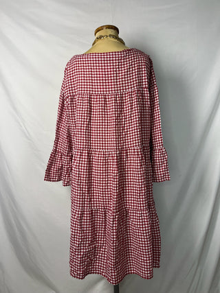 Cherry Gingham Dress
