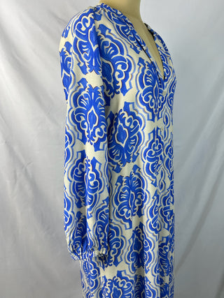 Mosaic Print Maxi Dress