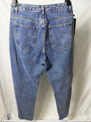 Slim-Mom End Ripped Jeans
