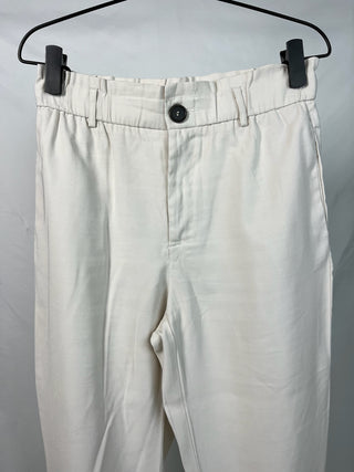 Essential Creamy Straight-Leg Pants