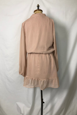 Shimmery Stripped Dress