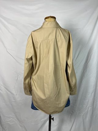 Desert Neutral Oversized Shirt