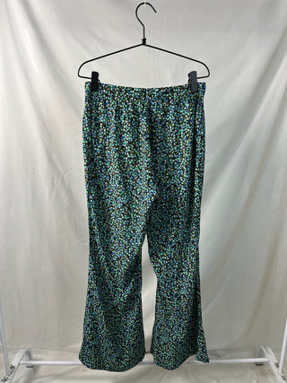 Midnight Bloom Flare Pants