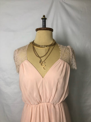 Rose Chiffon Dress