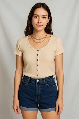 Regular Waist Shorts