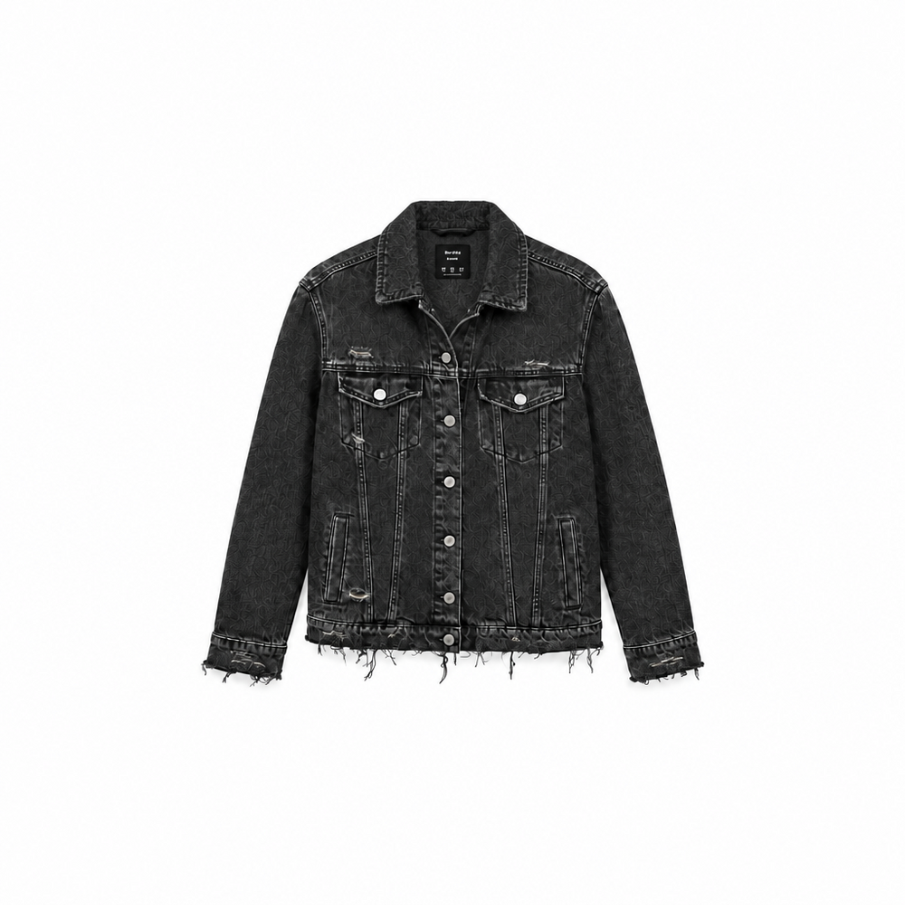 Washy Distressed Denim Jacket