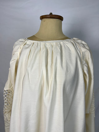 Open-Back Embroidered Boho Dress